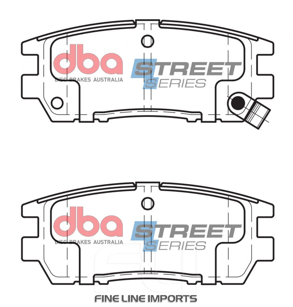 Brake Pads Street Series Ceramic | Rear Axle