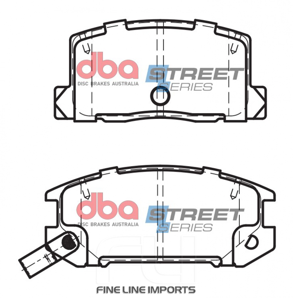 Brake Pads Street Series Ceramic | Rear Axle
