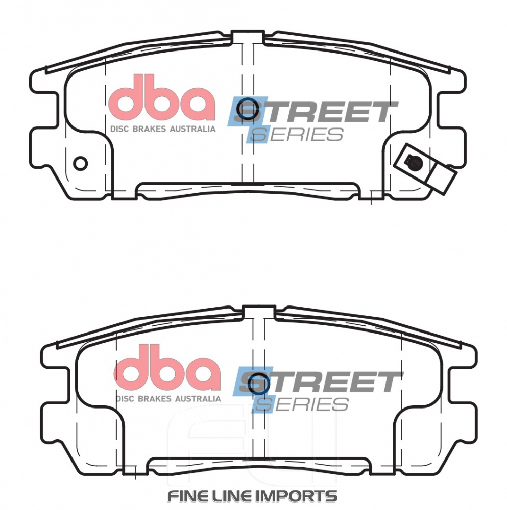 Brake Pads Street Series Ceramic | Rear Axle