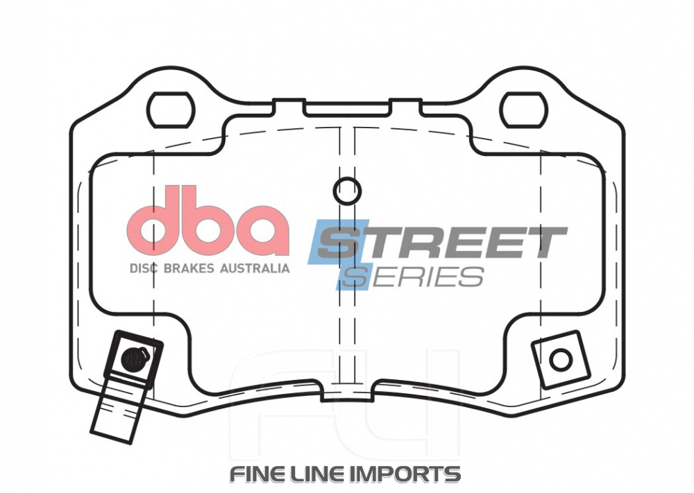 Brake Pads Street Series Ceramic | Rear Axle