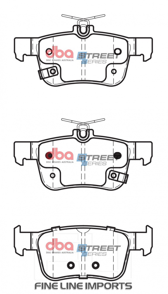 Brake Pads Street Series Ceramic | Rear Axle