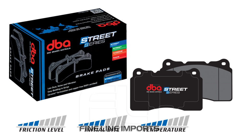 Brake Pads Street Series Semi-metallic | Front Axle
