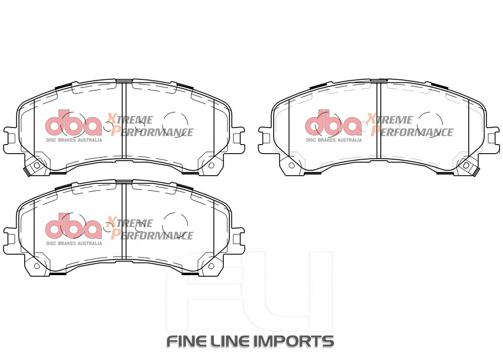 Brake Pads Xtreme Performance | Front Axle