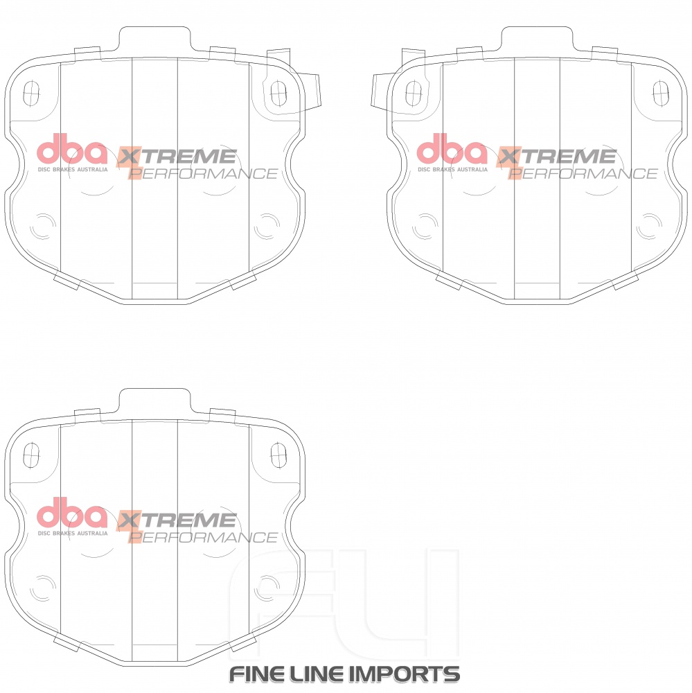 Brake Pads Xtreme Performance | Front Axle