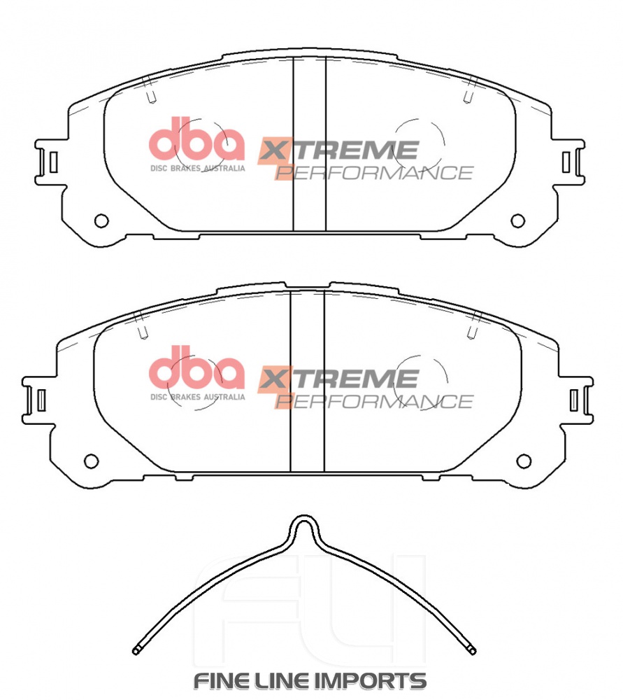 Brake Pads Xtreme Performance | Front Axle