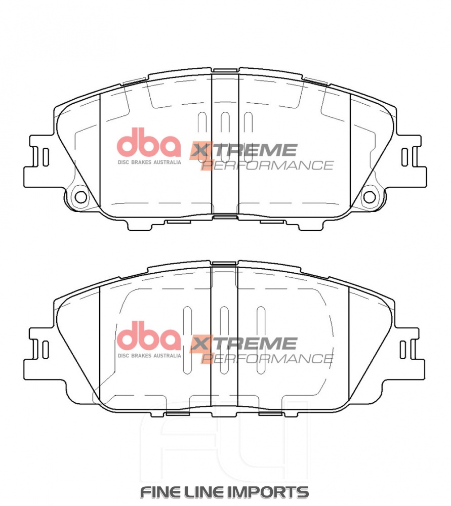 Brake Pads Xtreme Performance | Front Axle