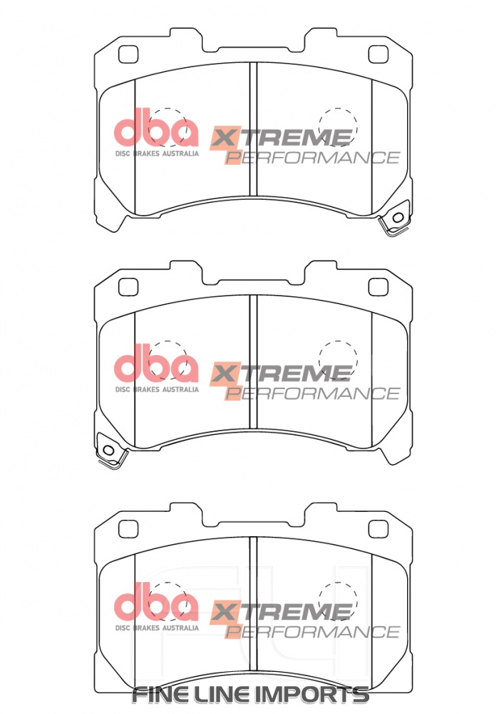 Brake Pads Xtreme Performance | Front Axle
