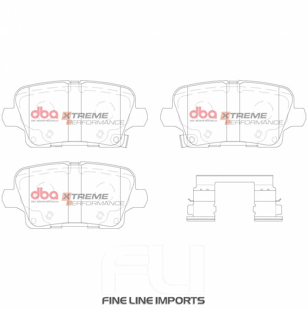 Brake Pads Xtreme Performance | Rear Axle