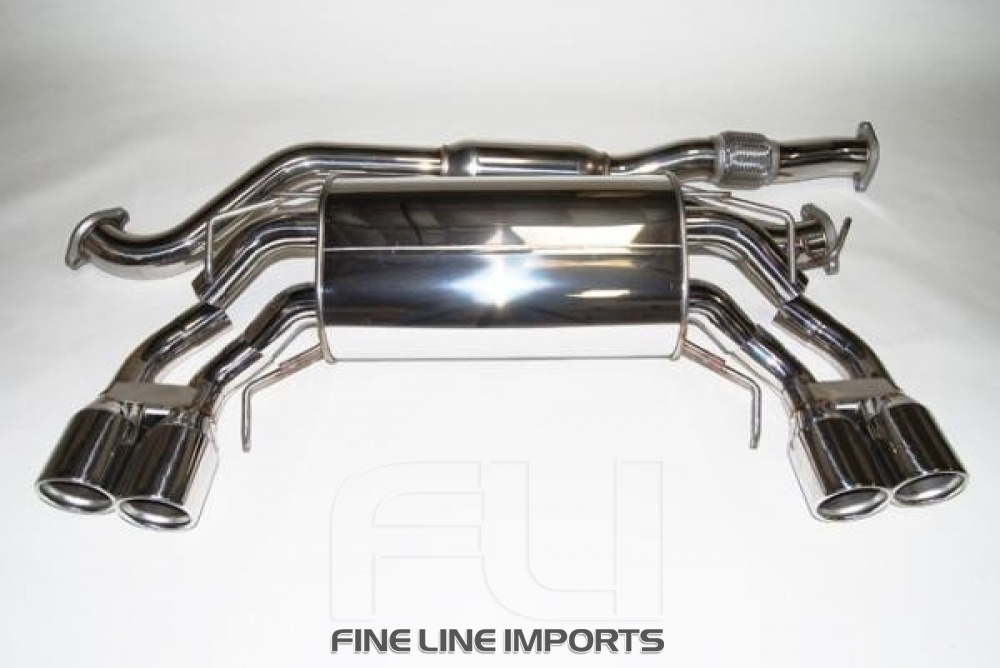 Invidia Cat-back exhaust Q300tl - SBCB-0801ST - Subaru Impreza WRX
