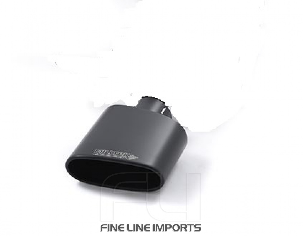 Catback - Non-Resonated (Luider) with Cerakote Black Oval 