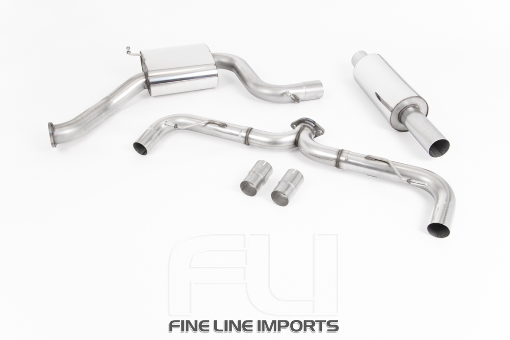 Catback - ROAD+ with GT-100 Polished