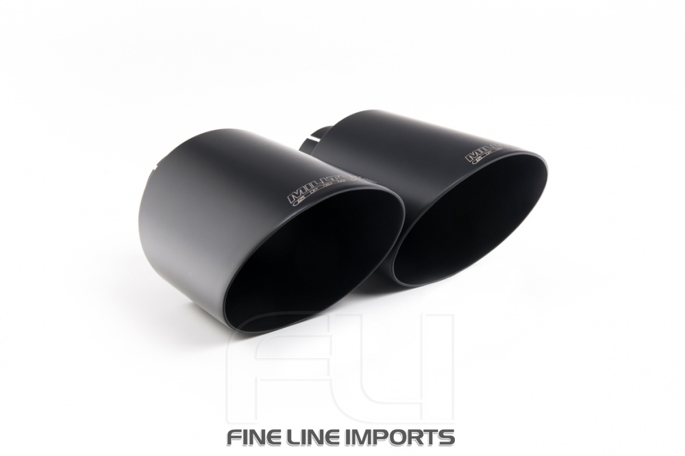 Catback GPF Delete Pipe with Dual GT-115 Cerakote Black