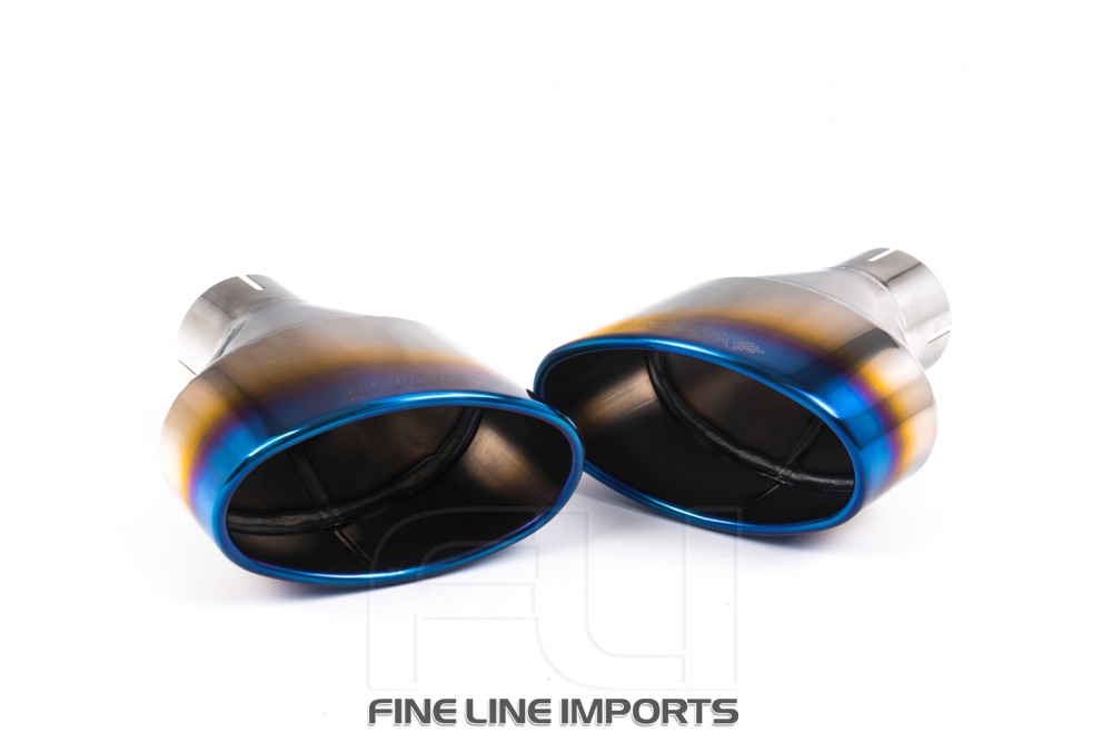 Catback Non-Resonated (Loudest) - Burnt Titanium