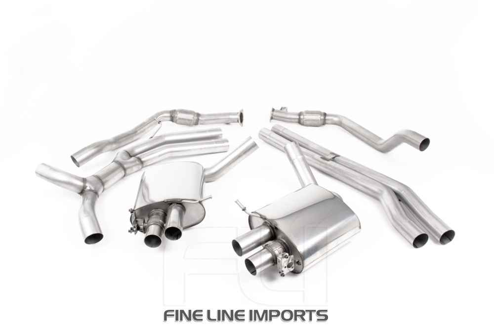 Catback Road+ - Cerakote Black Oval Trims