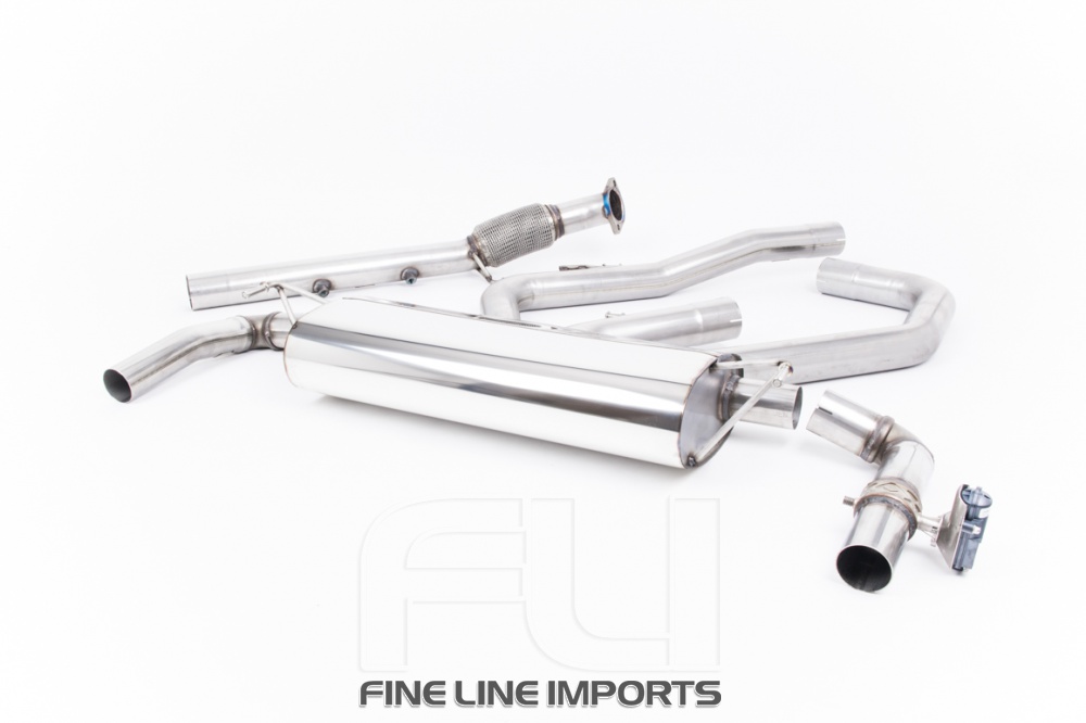 Catback with GPF Delete with Dual GT-115 Titanium