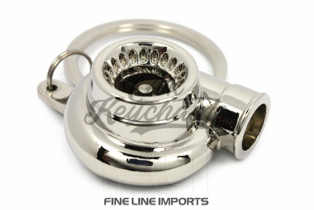 CK-BR001C Turbine keychain (chrome)