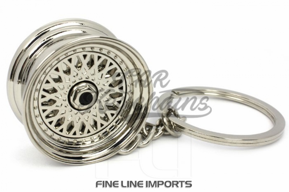 CK-BR051C RS wheel ver. 2 keychain (chrome)