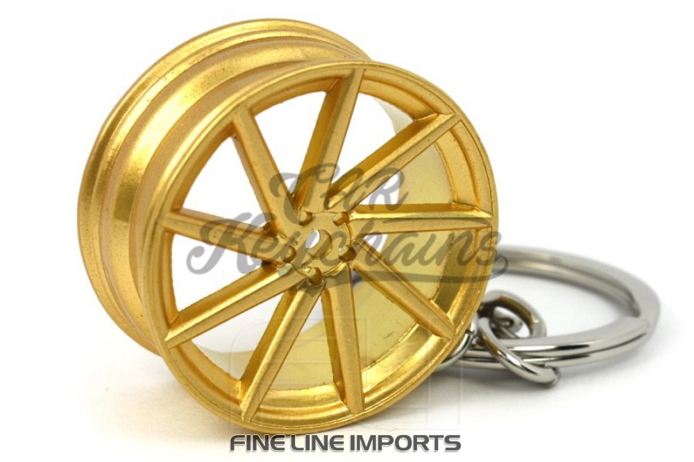 CK-BR052G CVT wheel keychain (gold)