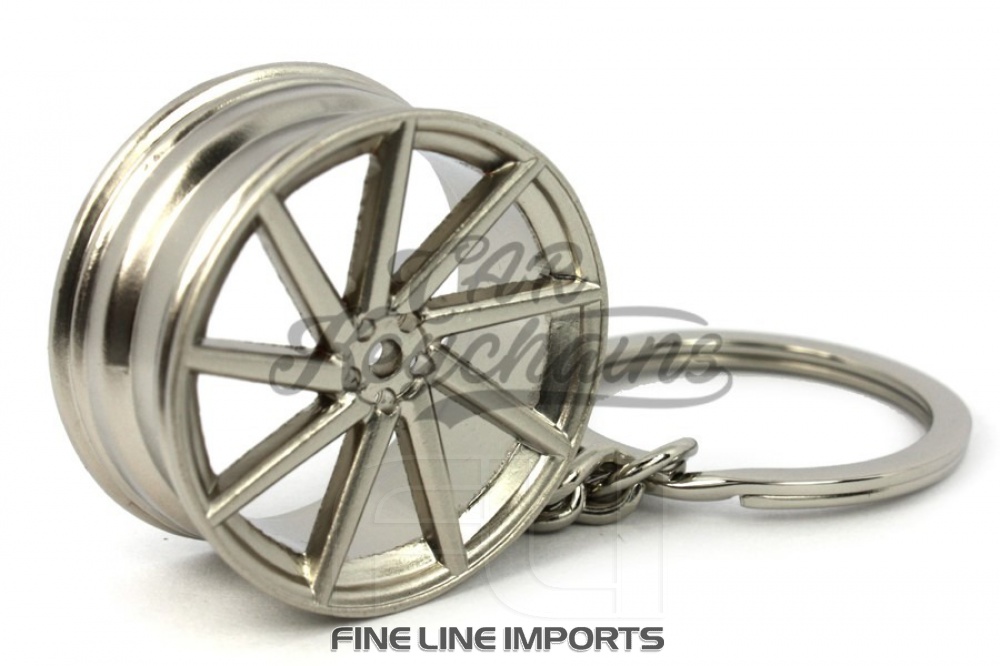CK-BR052SM CVT wheel kechain (silver matte)