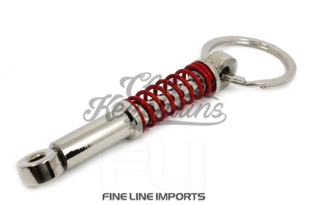 CK-BR105R Damper simple keychain (red)