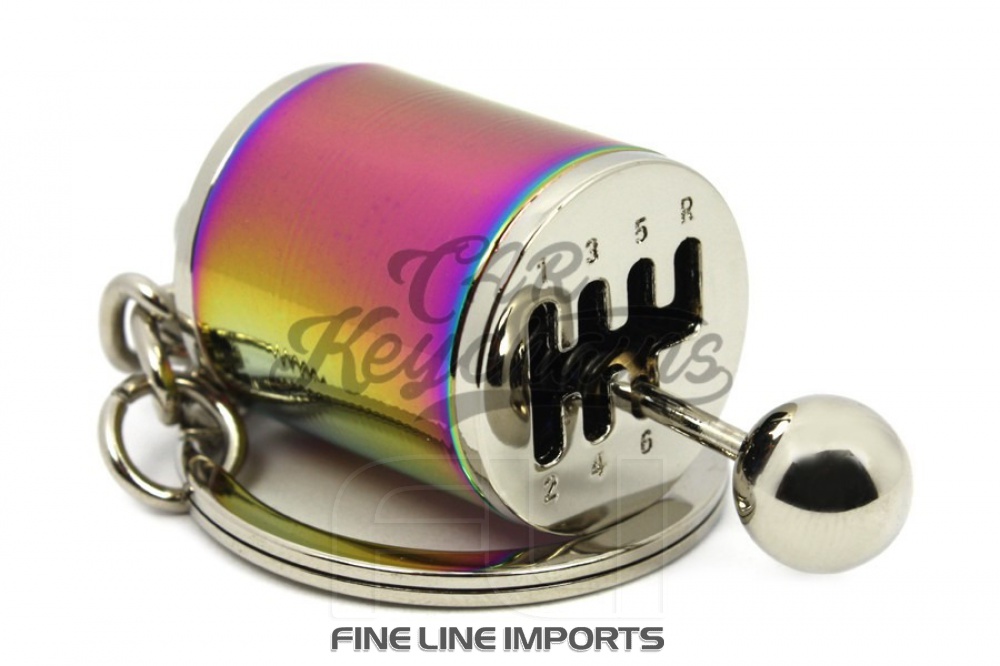 CK-BR121NC Gear box keychain (neochrome)