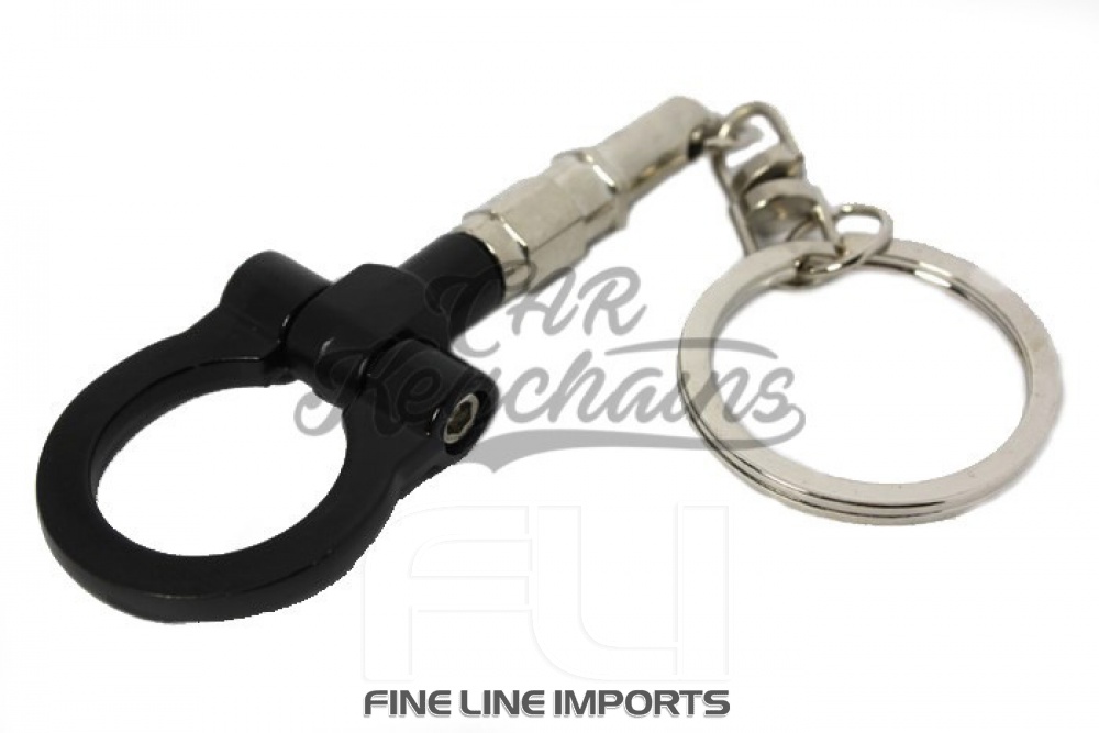 CK-BR200BL Tow hook keychain (black)