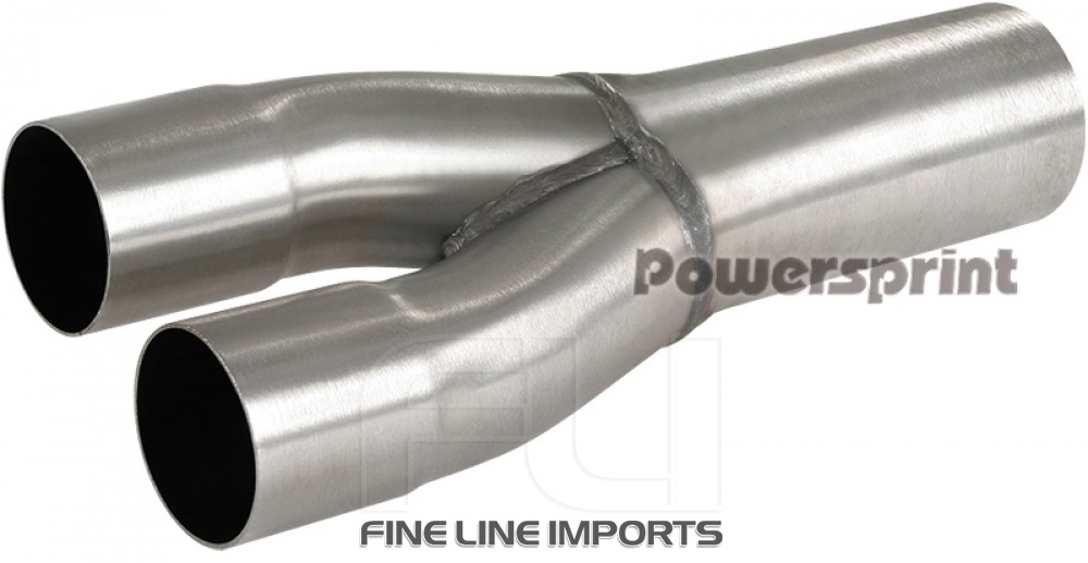 Collector 2 naar 1 -  2x50mm naar 1x 63,5mm