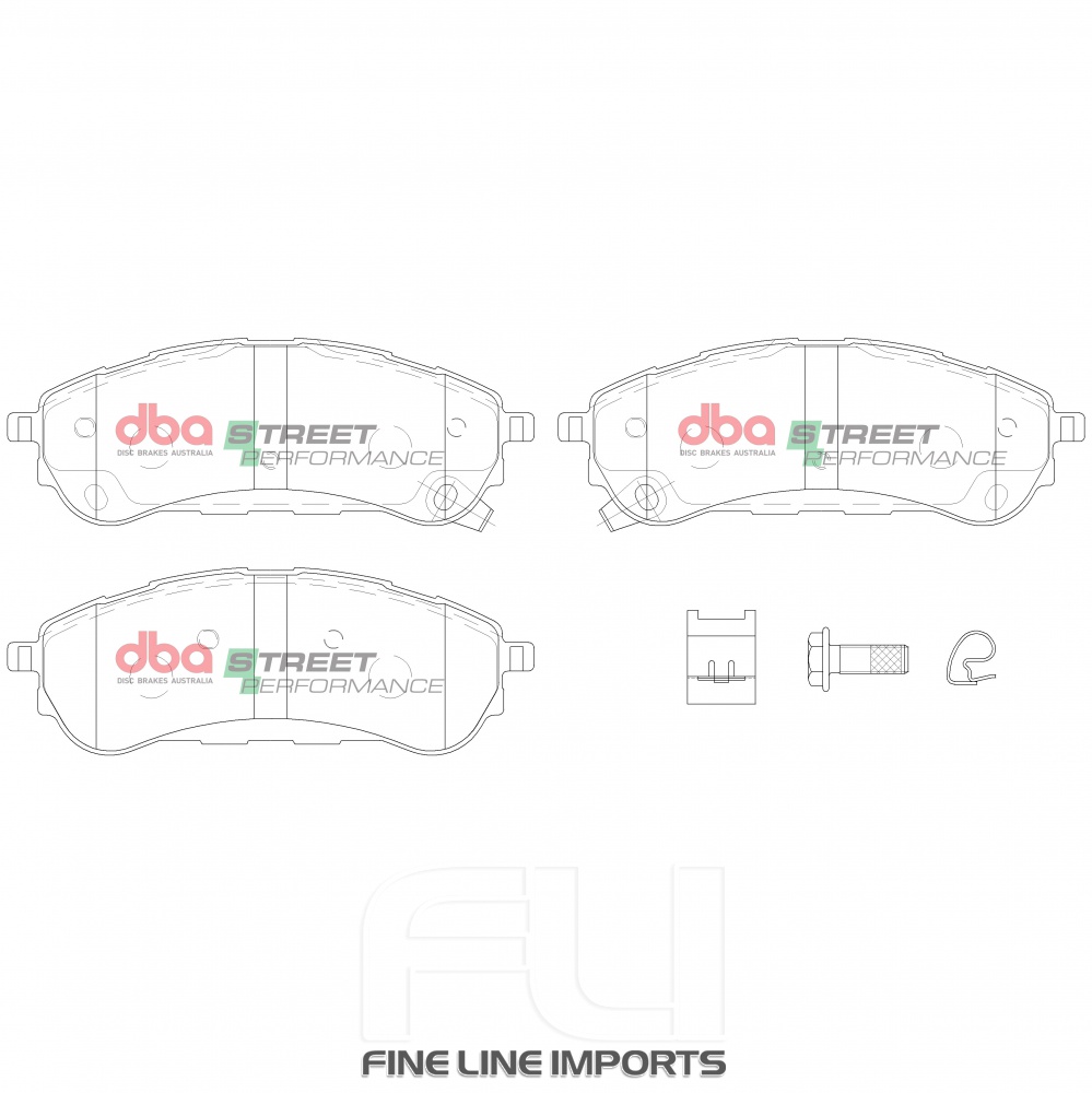 Brake Pads Street Performance | Rear Axle