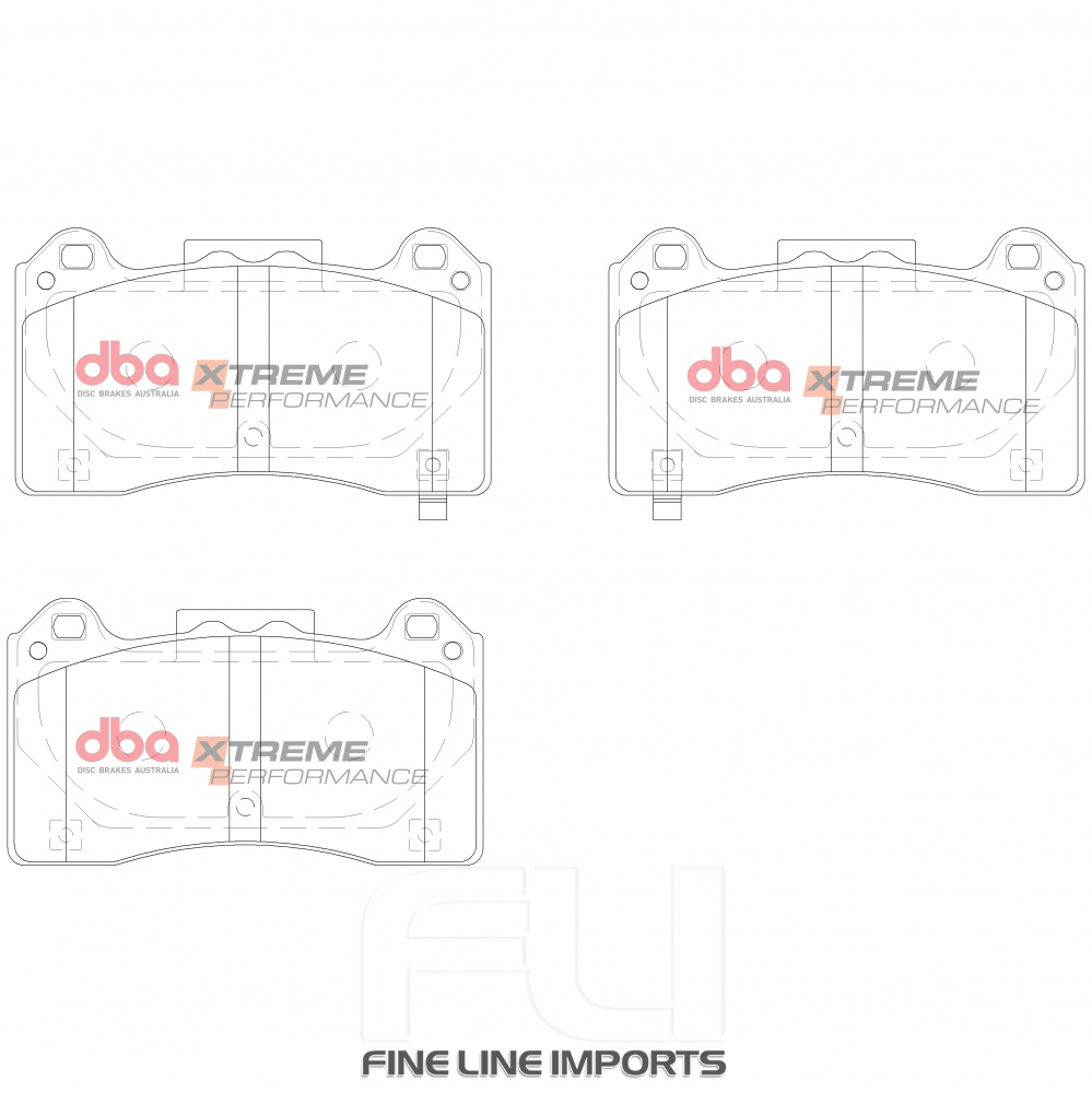 Brake Pads Xtreme Performance | Front Axle