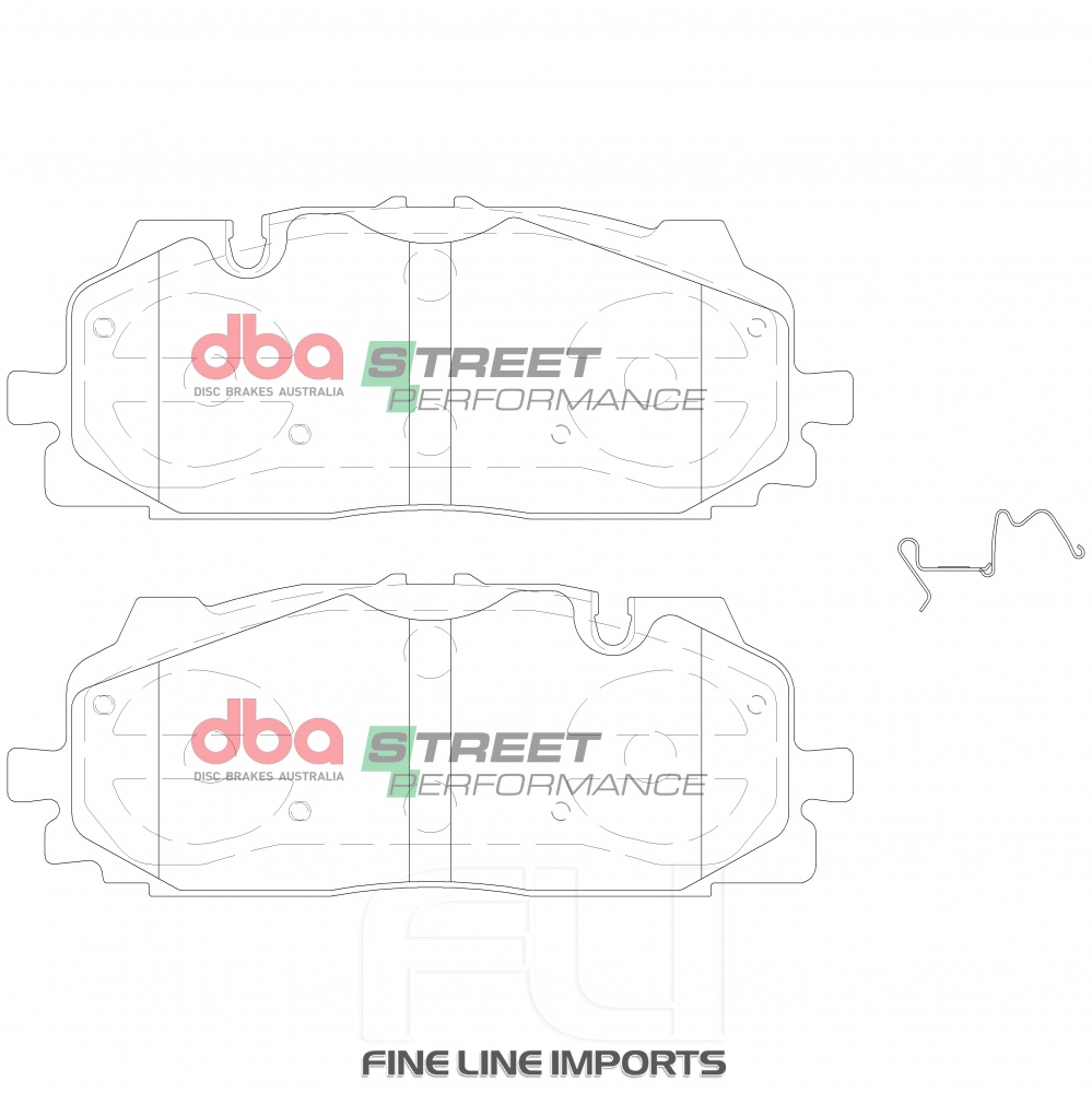 DB15030SP Brake Pads Street Performance (Hawk HB865x.620)