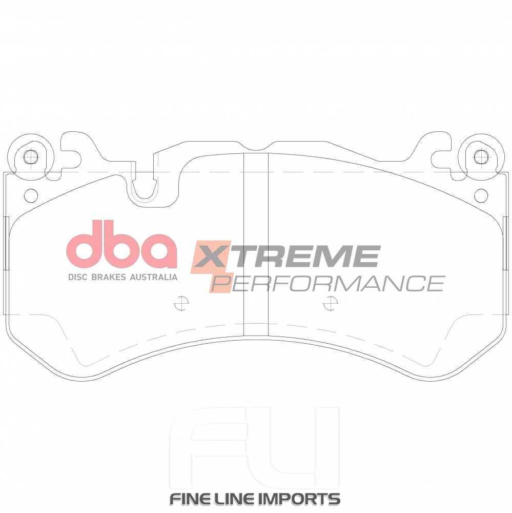 DB15033XP Brake Pads XP Type (Hawk: HB731X.620) - FRONT
