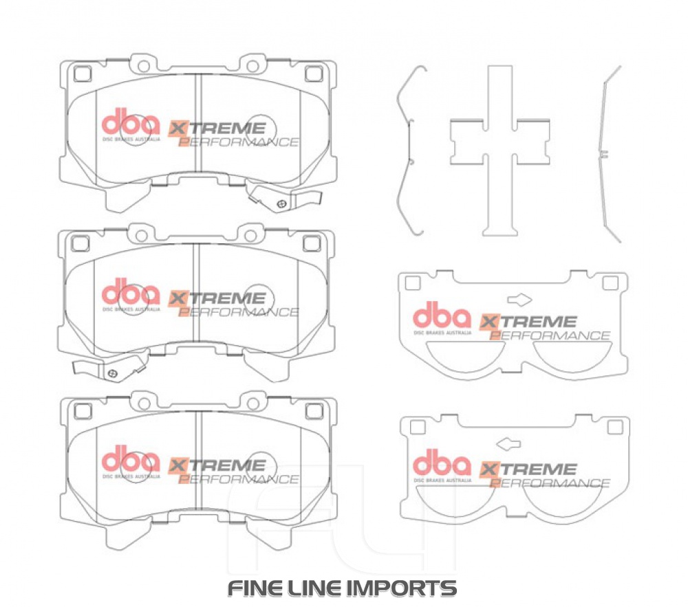 Brake Pads Xtreme Performance | Front Axle
