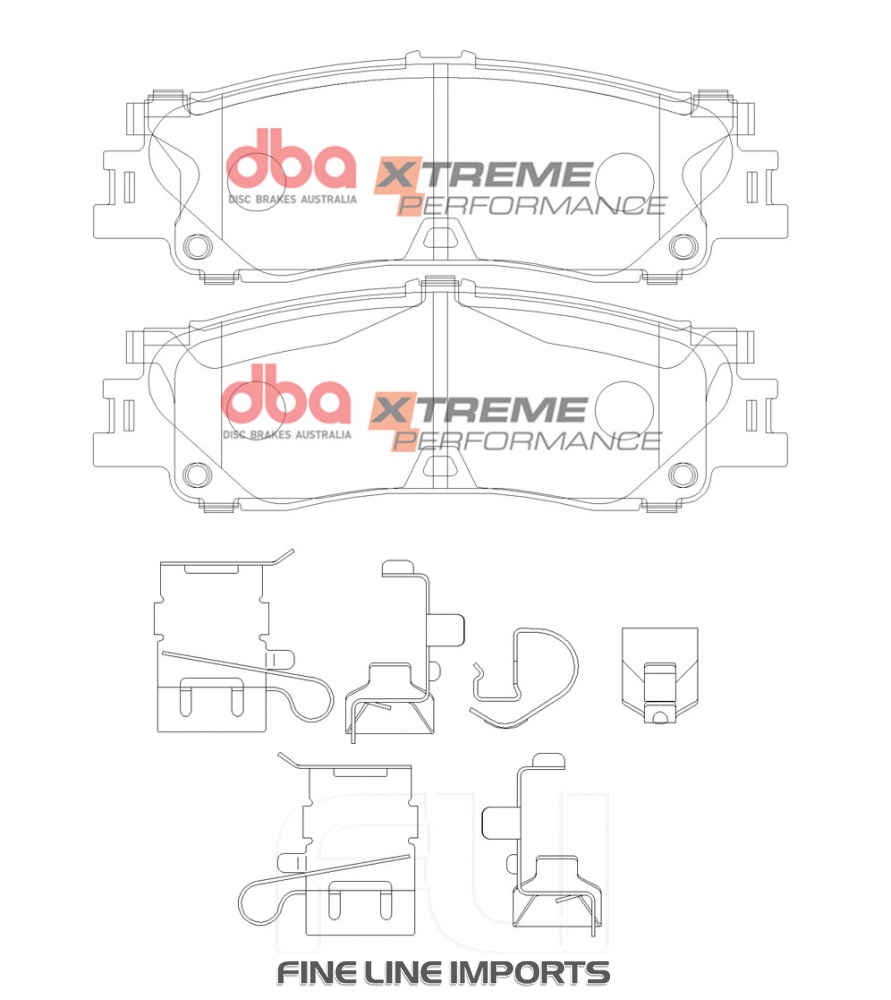 Brake Pads Xtreme Performance | Rear Axle
