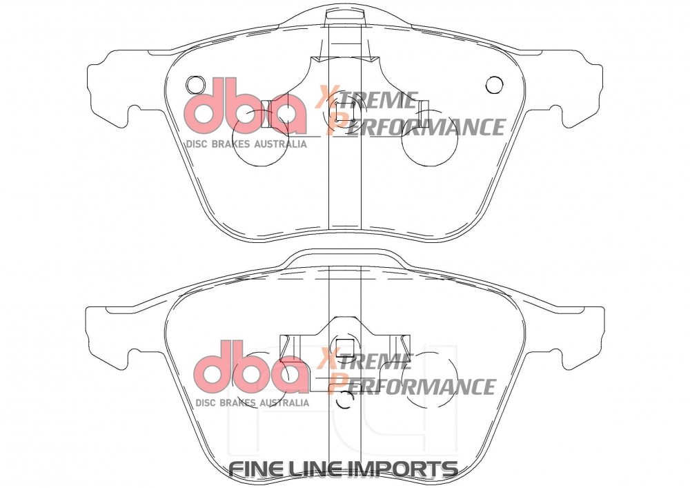 Brake Pads Xtreme Performance | Front Axle