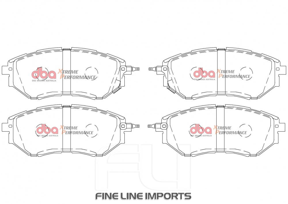 Brake Pads Xtreme Performance ECE R90 certified | Front Axle