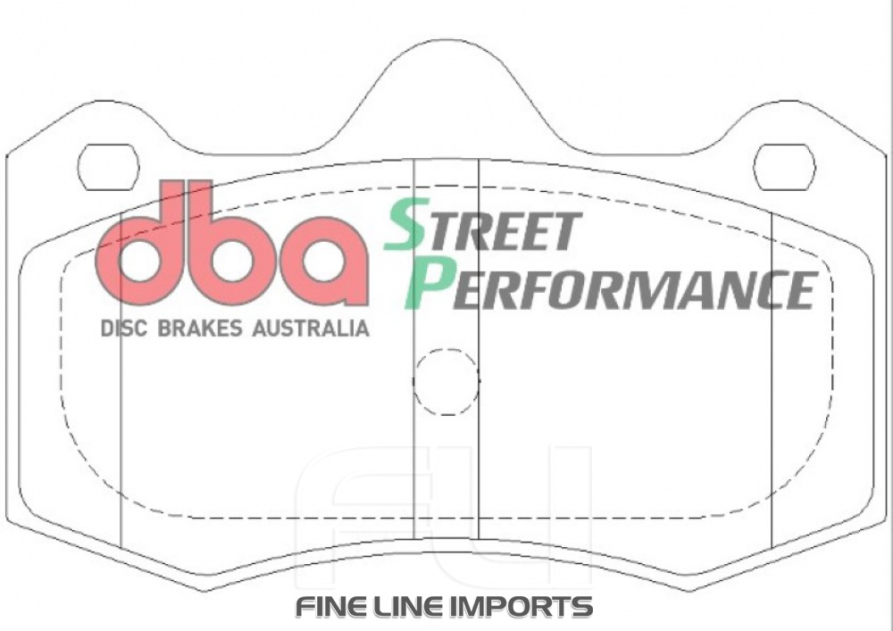 Brake Pads Street Performance | Rear Axle