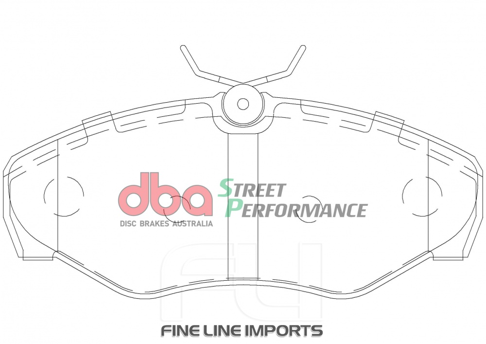 Brake Pads Street Performance | Front Axle