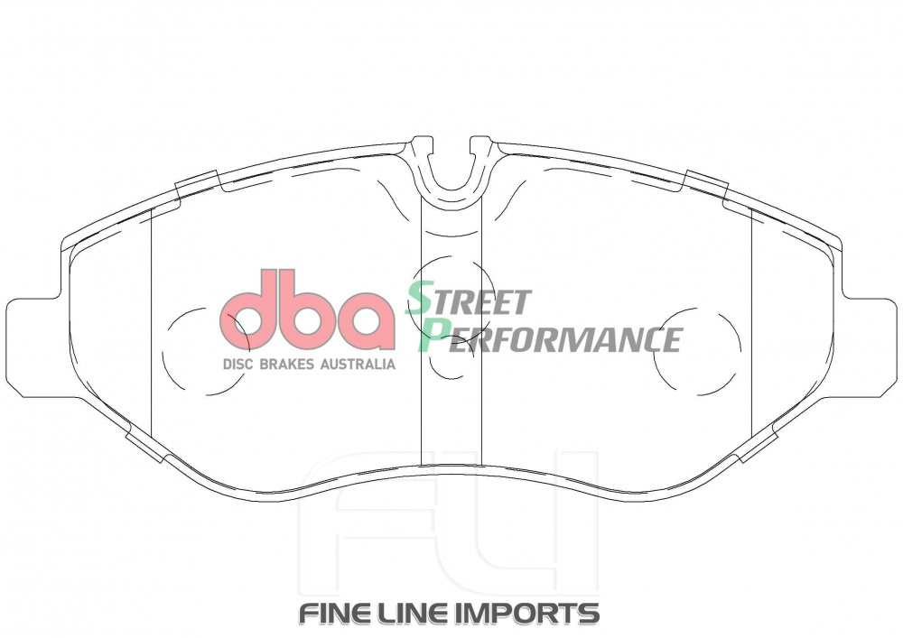 Brake Pads Street Performance | Front Axle