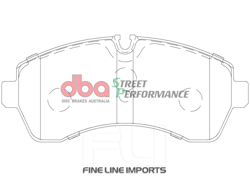 Brake Pads Street Performance | Front Axle