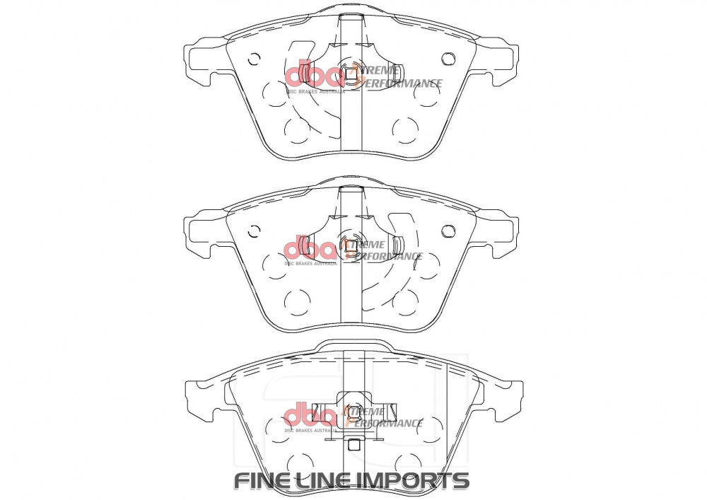 Brake Pads Xtreme Performance | Front Axle