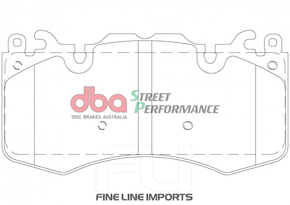 Brake Pads Street Performance | Front Axle