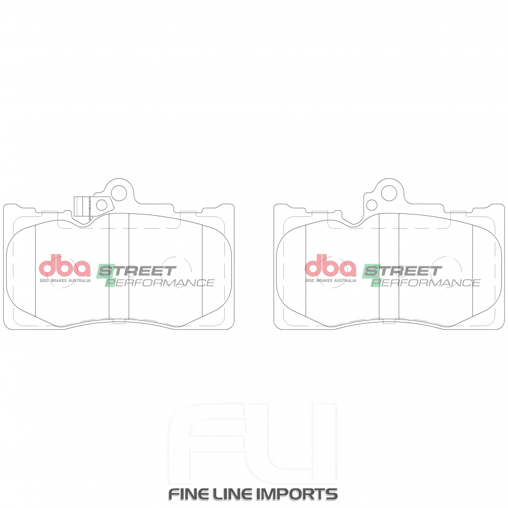 Brake Pads Street Performance | Front Axle