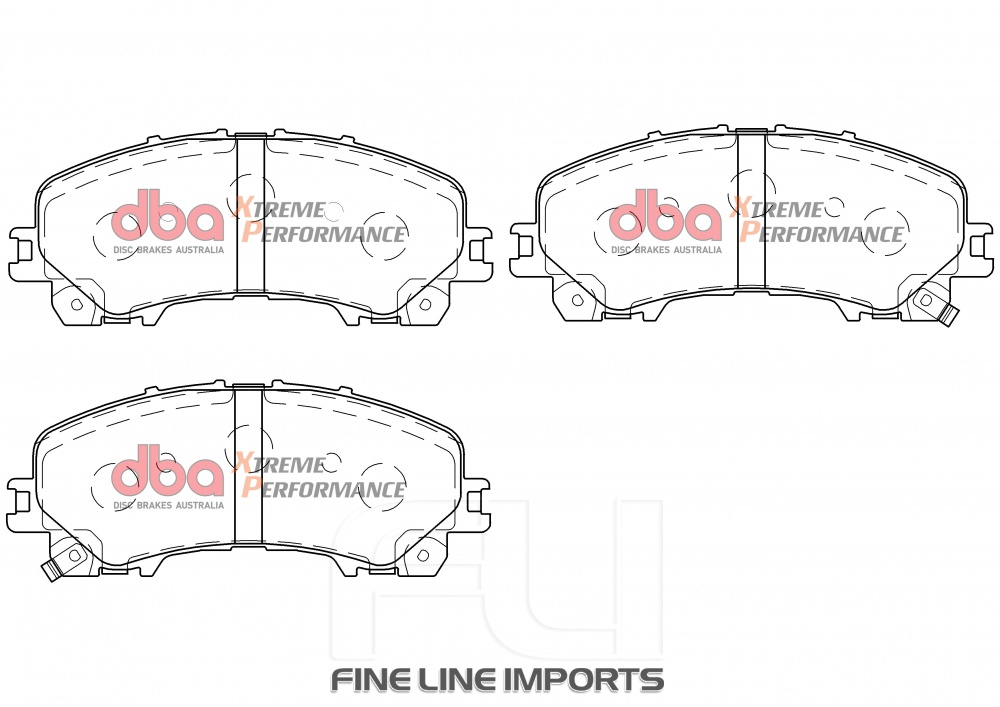 Brake Pads Xtreme Performance | Front Axle