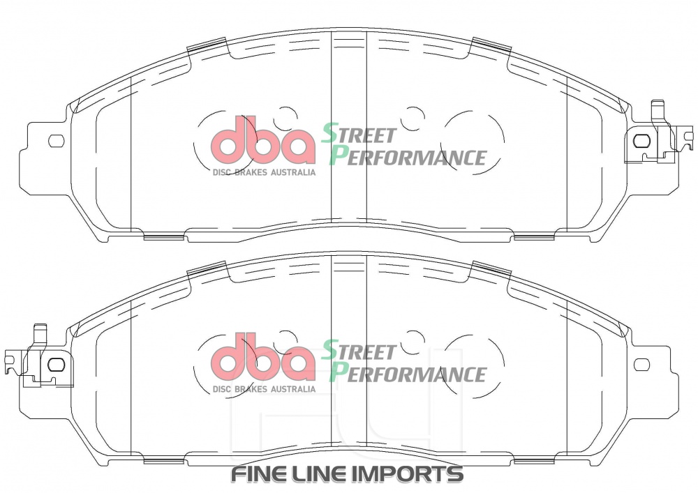 Brake Pads Street Performance | Front Axle