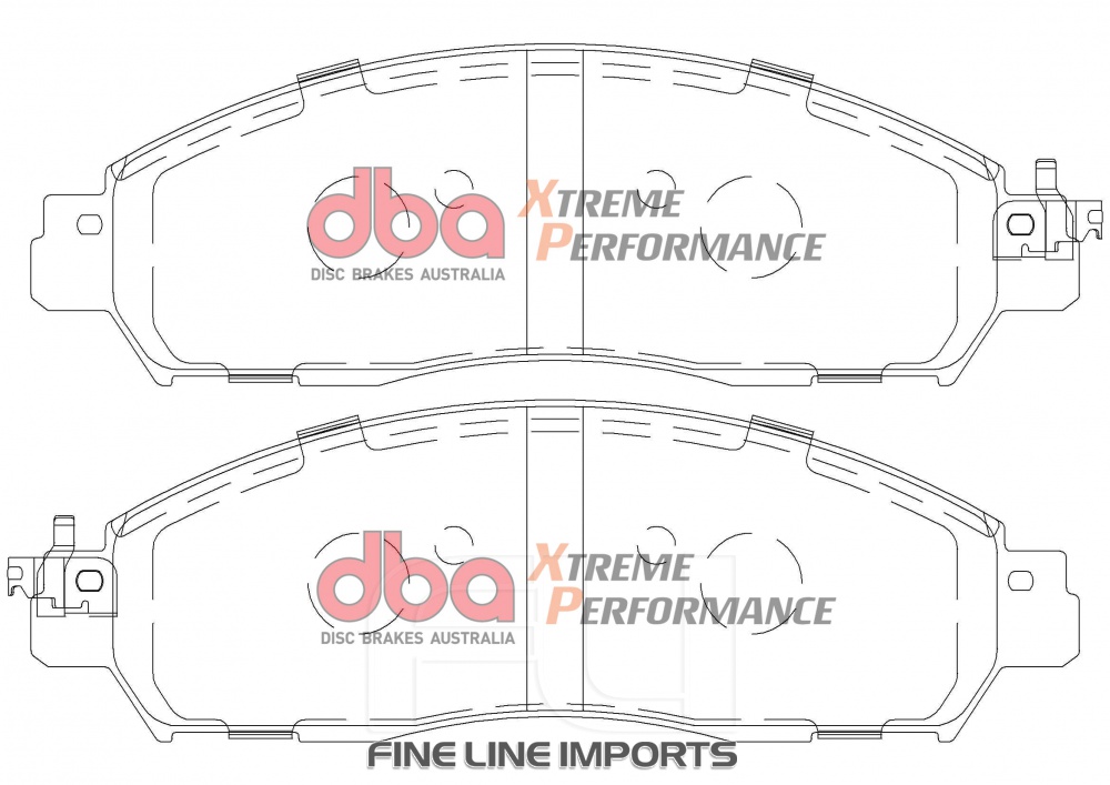 Brake Pads Xtreme Performance | Front Axle