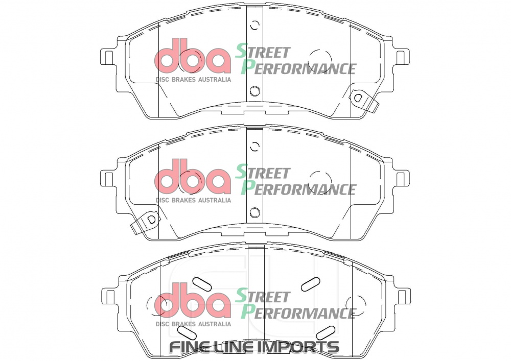 Brake Pads Street Performance | Front Axle