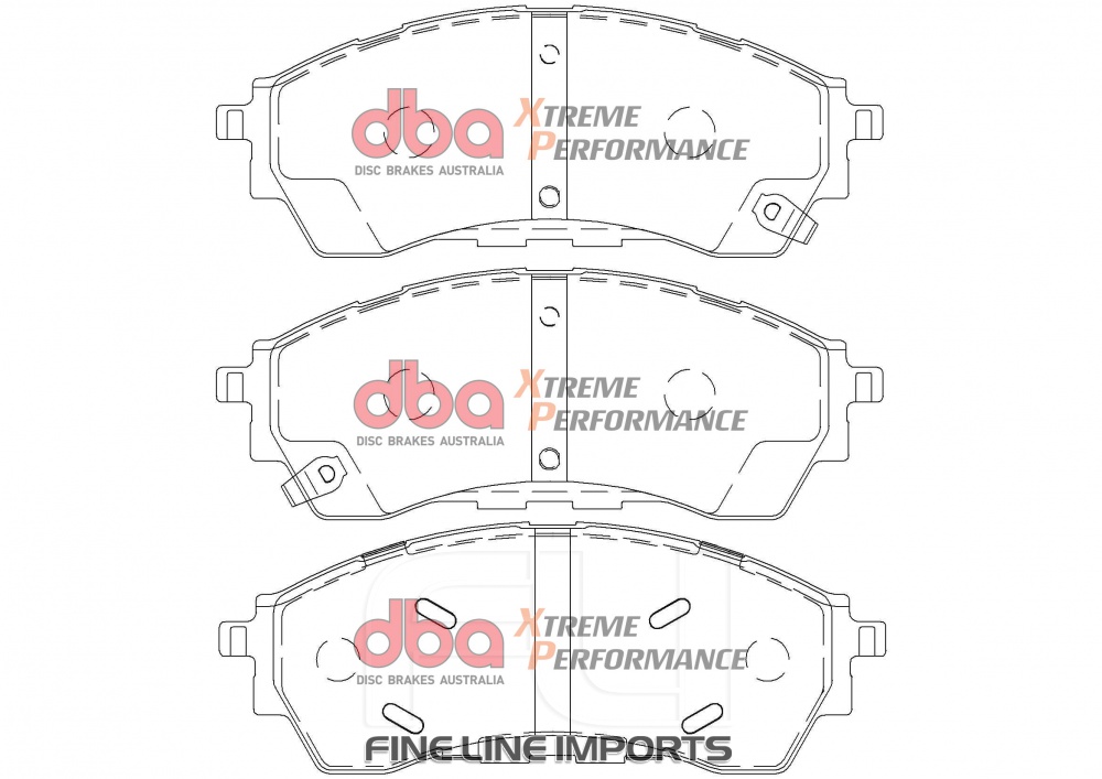 Brake Pads Xtreme Performance | Front Axle