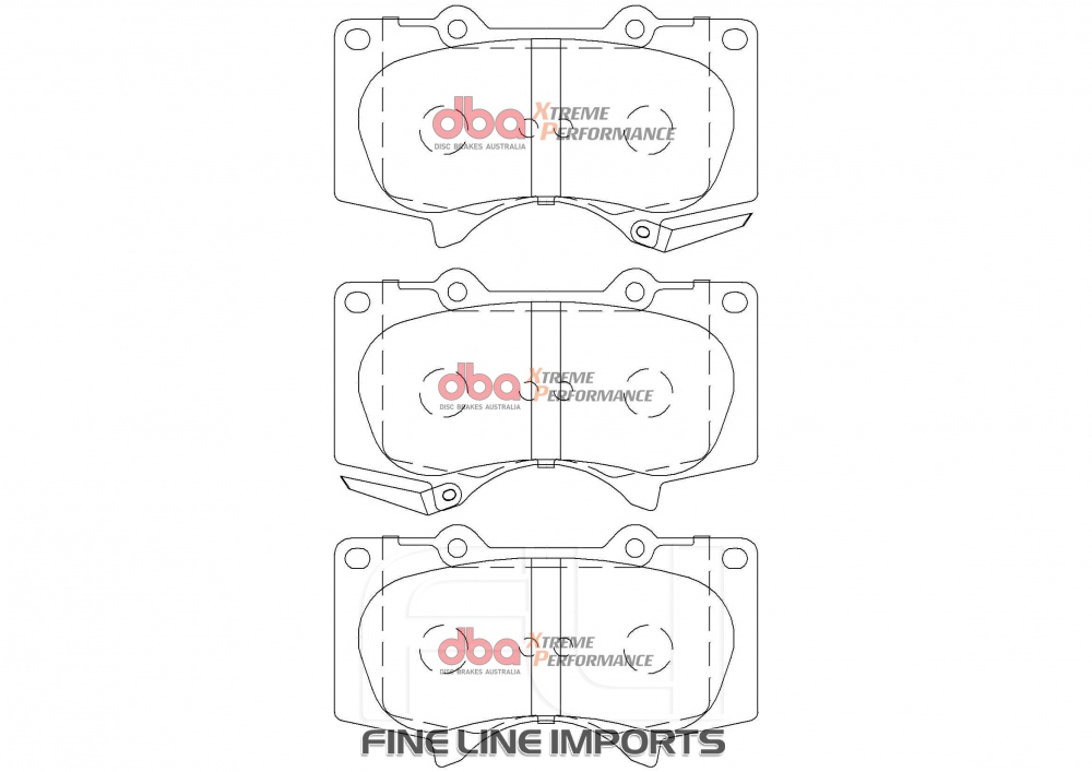 Brake Pads Xtreme Performance ECE R90 certified | Front Axle