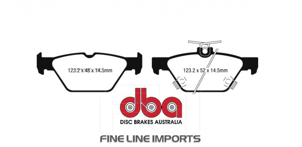 Brake Pads Street Performance | Rear Axle