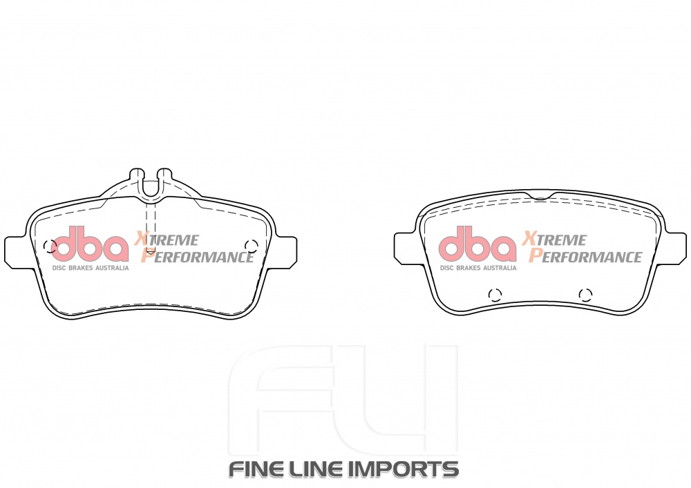 Brake Pads Xtreme Performance | Rear Axle